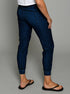 The Jogger - Blue Shibori / Blue Pinstripe